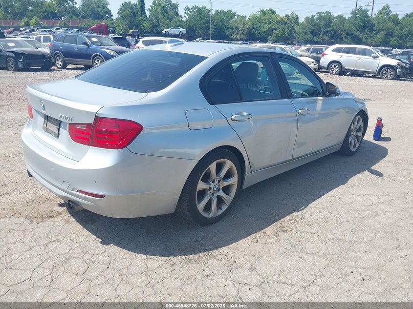 2013 BMW 3er VIN WBA3A9G52DN236784 IAAI salvage auction — RIGHT SIDE, Salvage (Pennsylvania), sold $2,850 on 2026-07-17 (photo 4)