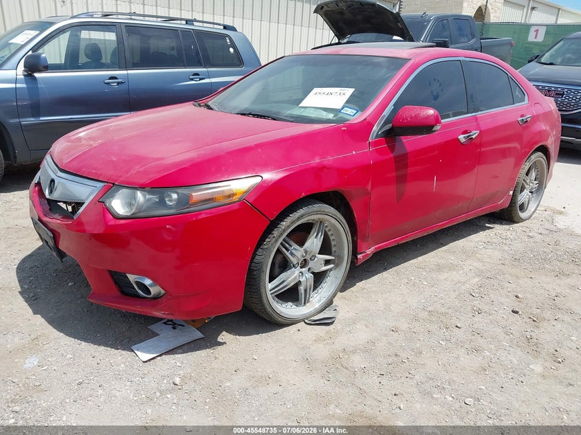 2012 Acura Tsx VIN JH4CU2F8XCC019909 IAAI salvage auction — RIGHT FRONT, Original (Texas), sold $300 on 2026-07-13 (photo 2)