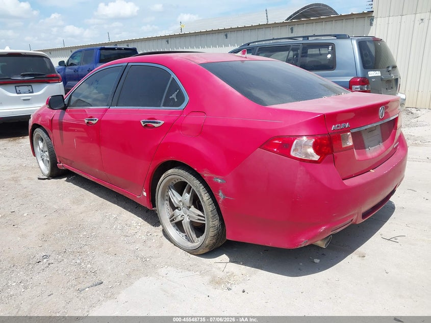 2012 Acura Tsx VIN JH4CU2F8XCC019909 IAAI salvage auction — RIGHT FRONT, Original (Texas), sold $300 on 2026-07-13 (photo 3)