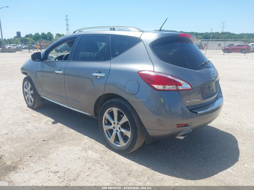 2013 Nissan Murano VIN JN8AZ1MW5DW323191 IAAI salvage auction — FRONT END, Junk Bill Of Sale Mv2459 (Wisconsin), sold $375 on 2026-07-28 (photo 3)