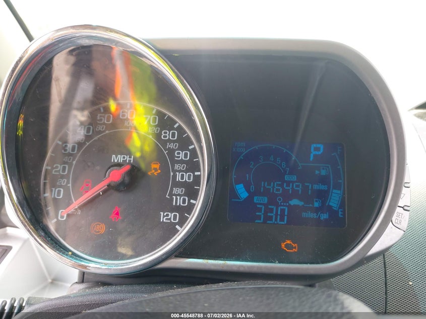 2015 Chevrolet Spark VIN KL8CD6S92FC716348 IAAI salvage auction — NORMAL WEAR, Clear (Georgia), sold $625 on 2026-07-29 (photo 7)
