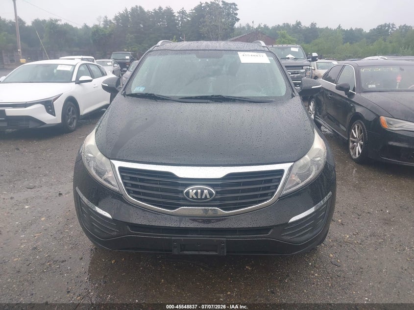 2013 Kia Sportage VIN KNDPBCA21D7359350 IAAI salvage auction — UNKNOWN, Clear (Massachusetts), sold $1,450 on 2026-07-09 (photo 6)