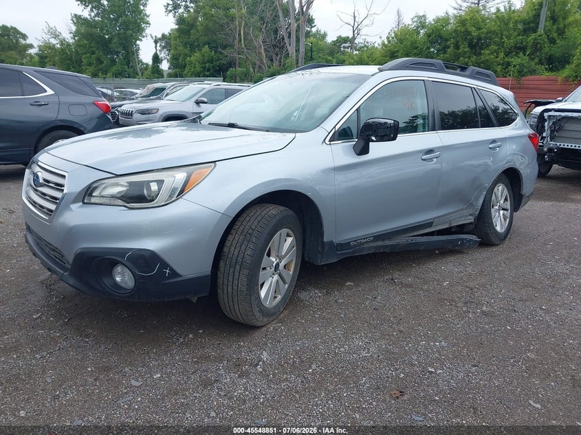 2017 Subaru Outback VIN 4S4BSACC2H3272201 IAAI salvage auction — LEFT & RIGHT, Clear (Michigan), sold $2,300 on 2026-07-23 (photo 2)