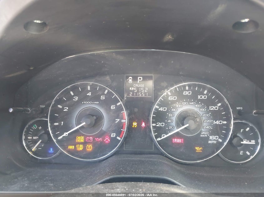 2010 Subaru LEGACY VIN 4S3BMDK64A2240325 IAAI salvage auction — SIDE, Salvage (Pennsylvania), sold $200 on 2026-07-22 (photo 7)