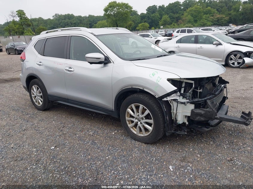 2017 Nissan Rogue VIN KNMAT2MV6HP548617 IAAI salvage auction — FRONT END, Salvage (Idaho), sold $1,375 on 2026-07-14 (photo 1)