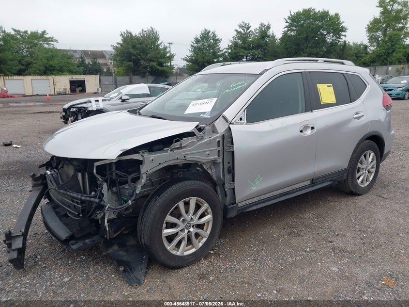 2017 Nissan Rogue VIN KNMAT2MV6HP548617 IAAI salvage auction — FRONT END, Salvage (Idaho), sold $1,375 on 2026-07-14 (photo 2)