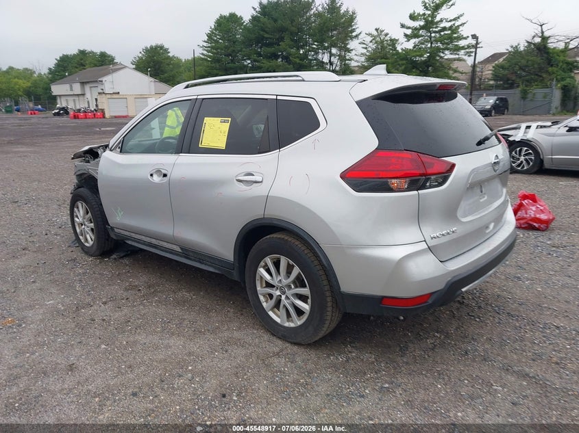 2017 Nissan Rogue VIN KNMAT2MV6HP548617 IAAI salvage auction — FRONT END, Salvage (Idaho), sold $1,375 on 2026-07-14 (photo 3)