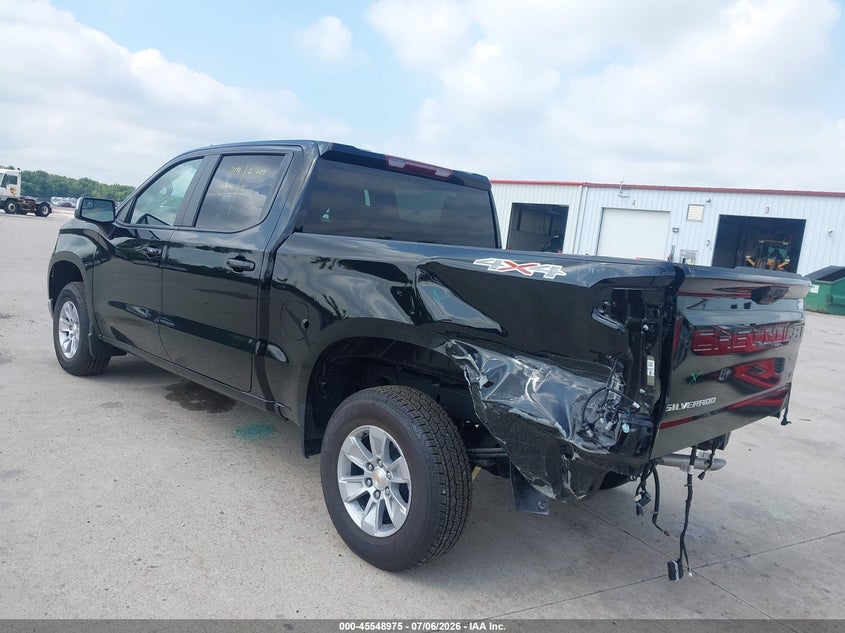 2026 Chevrolet Silverado VIN 2GCUKDED5T1193348 IAAI salvage auction — REAR END, Salvage Title, sold $22,900 on 2026-07-09 (photo 3)