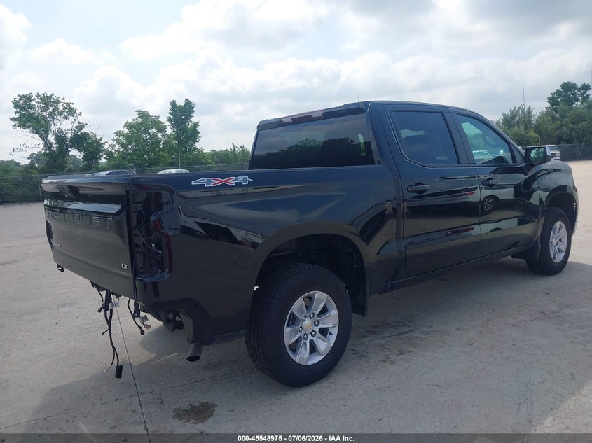 2026 Chevrolet Silverado VIN 2GCUKDED5T1193348 IAAI salvage auction — REAR END, Salvage Title, sold $22,900 on 2026-07-09 (photo 4)