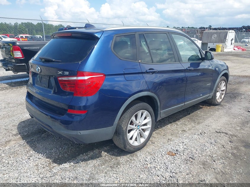 2015 BMW X3 VIN 5UXWX9C56F0D46663 IAAI salvage auction — NORMAL WEAR, Clear (Georgia), sold $2,300 on 2026-07-31 (photo 4)