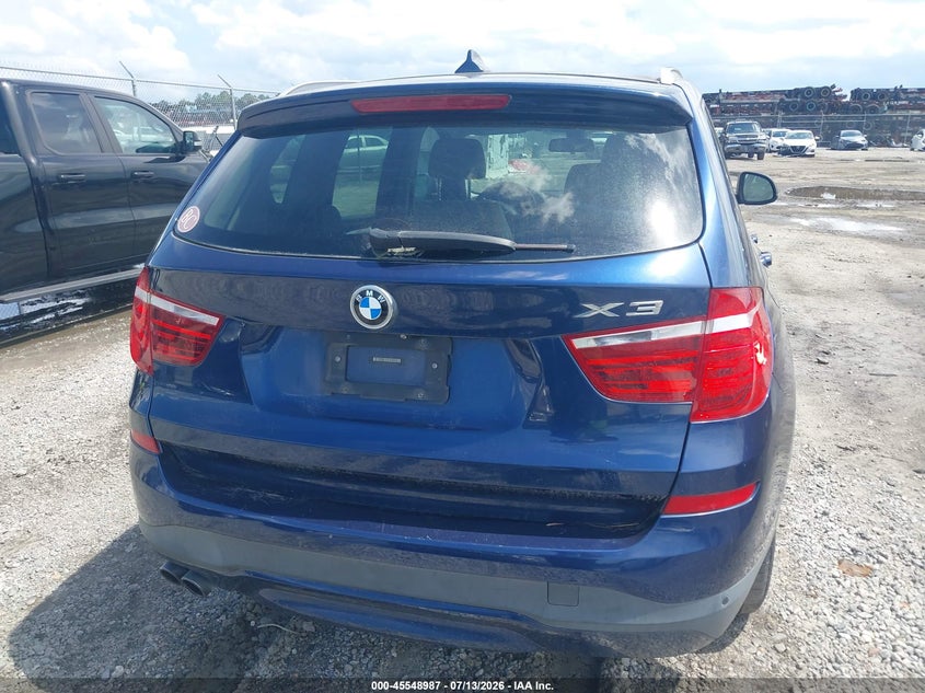 2015 BMW X3 VIN 5UXWX9C56F0D46663 IAAI salvage auction — NORMAL WEAR, Clear (Georgia), sold $2,300 on 2026-07-31 (photo 6)