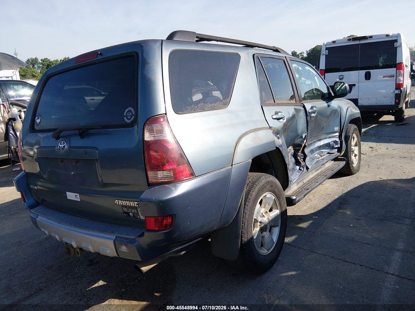 2004 Toyota 4runner VIN JTEZU14R448010348 IAAI salvage auction — NORMAL WEAR, Clear-Dealer Only (North Carolina), sold $1,950 on 2026-07-29 (photo 4)