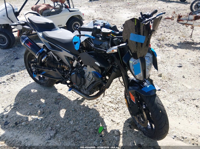 2024 Ktm 790 adventure VIN LCETU7401RH715601 IAAI salvage auction — FRONT END, Certificate Of Destruction (Florida), sold $50 on 2026-07-21 (photo 1)