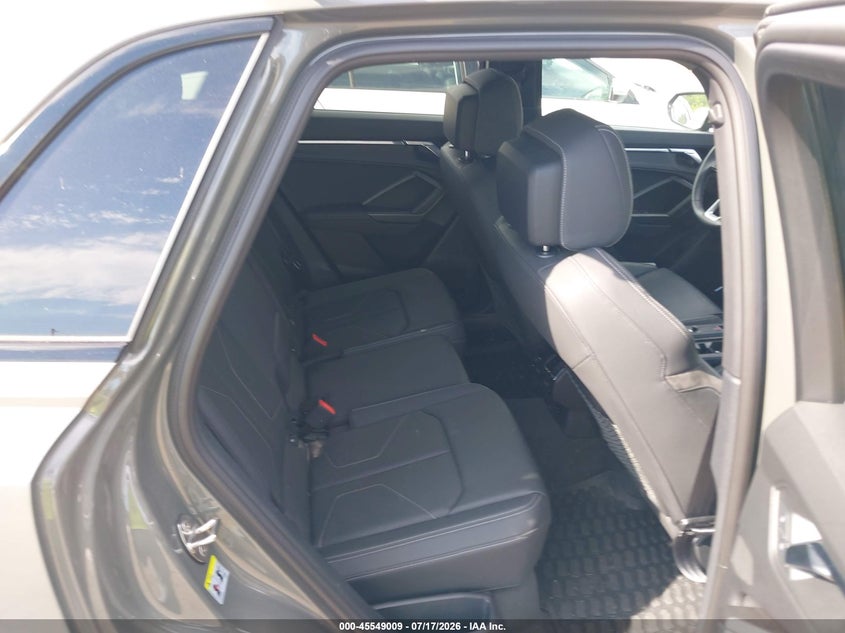2022 Audi Q3 VIN WA1EECF39N1052877 IAAI salvage auction — LEFT REAR, Salvage (Idaho), sold $14,050 on 2026-08-14 (photo 8)