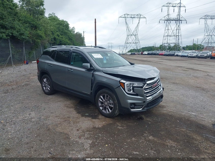 2023 Gmc Terrain VIN 3GKALVEG1PL225592 IAAI salvage auction — LEFT FRONT, Salvage Title, sold $7,100 on 2026-08-21 (photo 1)