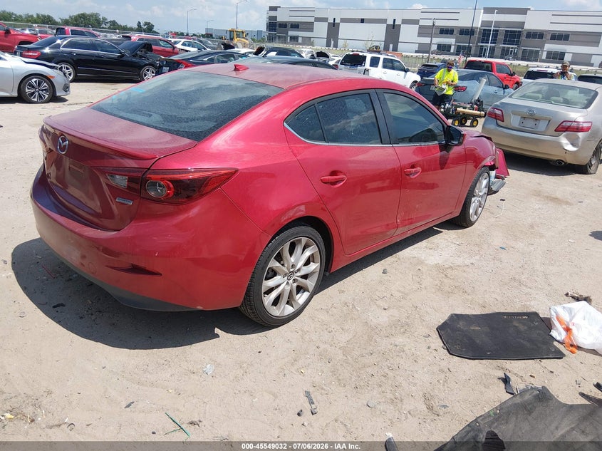 2014 Mazda 3 VIN JM1BM1V38E1165530 IAAI salvage auction — FRONT END, Original (Texas), sold $1,550 on 2026-08-19 (photo 4)