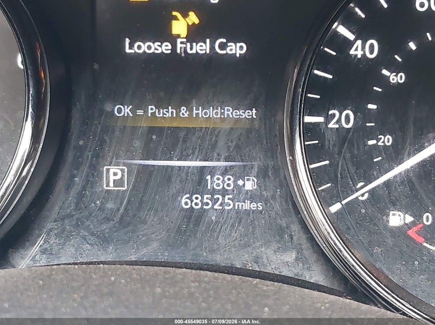 2018 Nissan Rogue VIN JN1BJ1CR5JW251877 IAAI salvage auction — REAR END, Salvage Title, sold $3,000 on 2026-07-28 (photo 7)