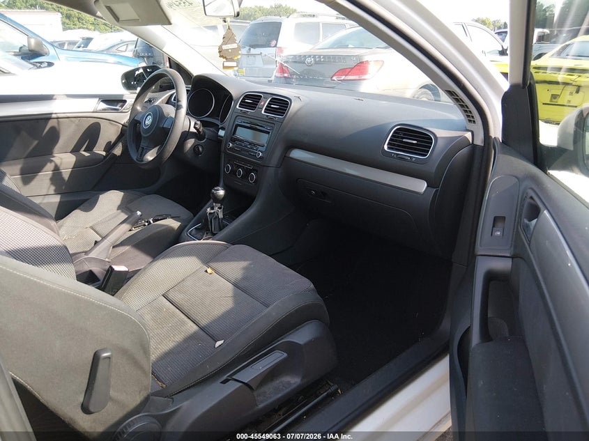 2011 Volkswagen Golf VIN WVWAA7AJXBW336367 IAAI salvage auction — LEFT FRONT, Salvage (North Carolina), sold $475 on 2026-07-16 (photo 5)