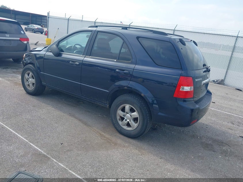 2008 Kia Sorento VIN KNDJD735185853160 IAAI salvage auction — FRONT END, Salvage (Indiana), sold $550 on 2026-08-22 (photo 3)