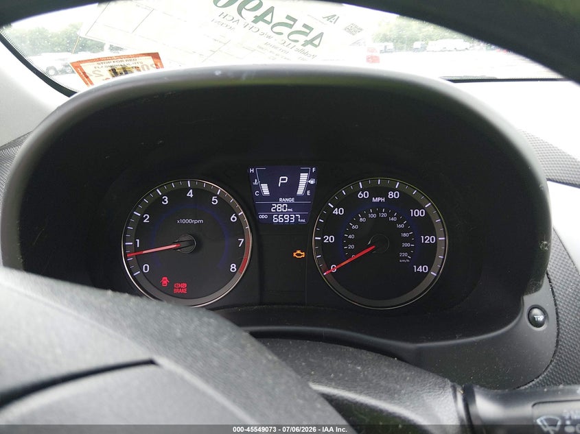 2013 Hyundai Accent VIN KMHCT5AE1DU135607 IAAI salvage auction — NORMAL WEAR, Clear (New Jersey), sold $575 on 2026-07-28 (photo 7)