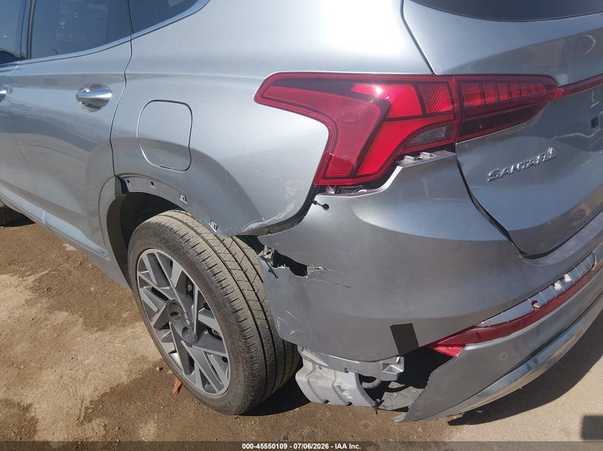 2023 Hyundai Santa fe VIN 5NMS54AL2PH602967 IAAI salvage auction — LEFT REAR, Wait Title, sold $14,000 on 2026-08-29 (photo 6)