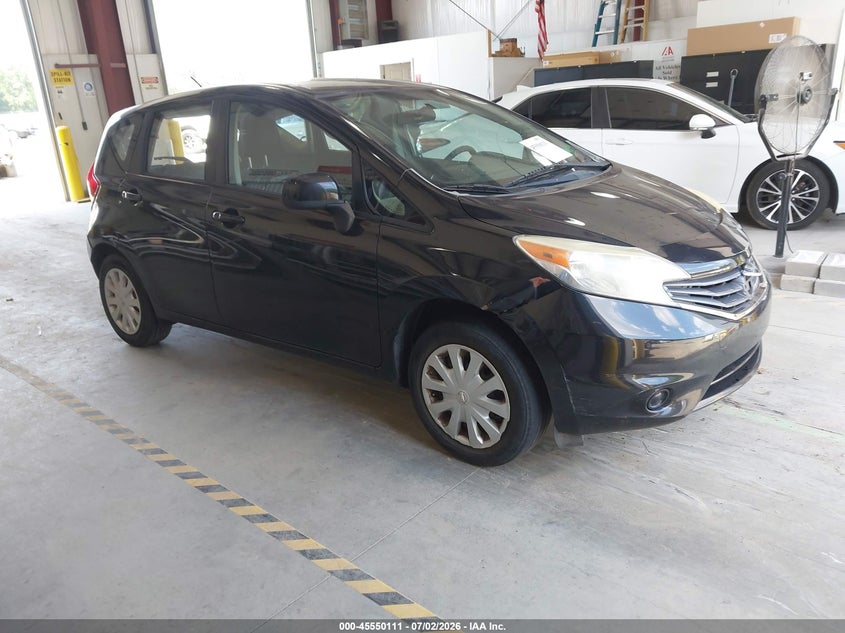 2014 Nissan Versa VIN 3N1CE2CP2EL433836 IAAI salvage auction — REAR END, Salvage Title, sold $300 on 2026-07-29 (photo 1)