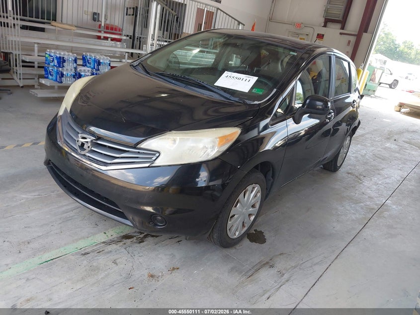 2014 Nissan Versa VIN 3N1CE2CP2EL433836 IAAI salvage auction — REAR END, Salvage Title, sold $300 on 2026-07-29 (photo 2)