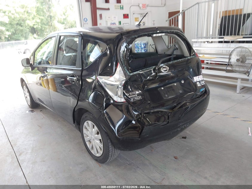 2014 Nissan Versa VIN 3N1CE2CP2EL433836 IAAI salvage auction — REAR END, Salvage Title, sold $300 on 2026-07-29 (photo 3)