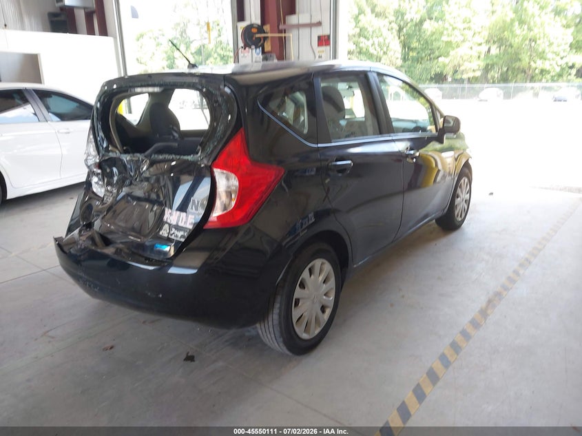 2014 Nissan Versa VIN 3N1CE2CP2EL433836 IAAI salvage auction — REAR END, Salvage Title, sold $300 on 2026-07-29 (photo 4)