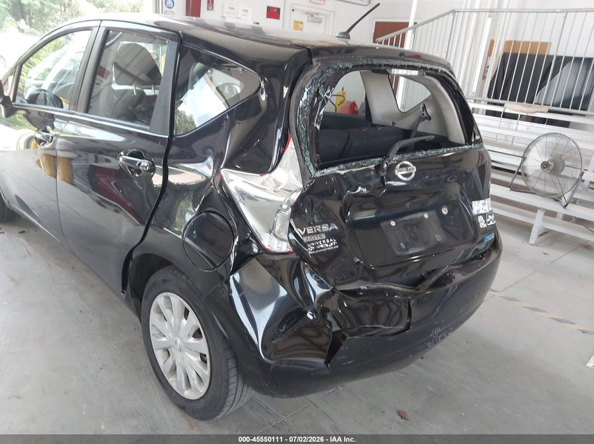 2014 Nissan Versa VIN 3N1CE2CP2EL433836 IAAI salvage auction — REAR END, Salvage Title, sold $300 on 2026-07-29 (photo 6)