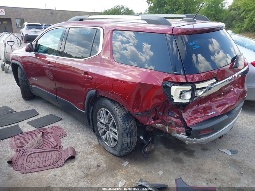 2018 Gmc Acadia VIN 1GKKNSLA2JZ210790 IAAI salvage auction — REAR END, Salvage Title, sold $2,600 on 2026-09-11 (photo 3)