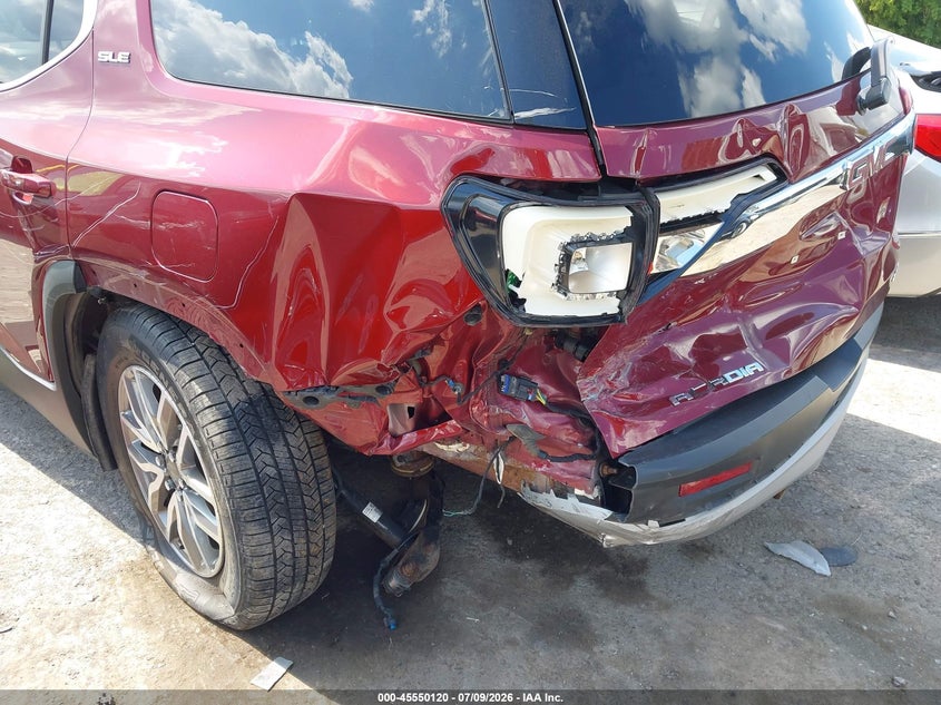 2018 Gmc Acadia VIN 1GKKNSLA2JZ210790 IAAI salvage auction — REAR END, Salvage Title, sold $2,600 on 2026-09-11 (photo 6)