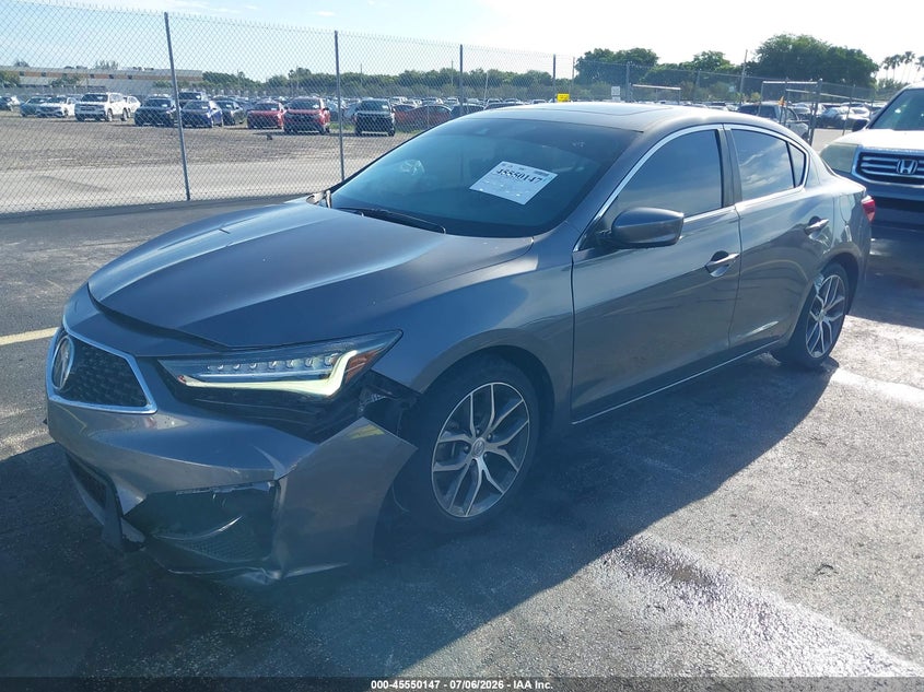 2021 Acura Ilx VIN 19UDE2F72MA007004 IAAI salvage auction — LEFT FRONT, Rebuildable (Florida), sold $7,150 on 2026-08-06 (photo 2)