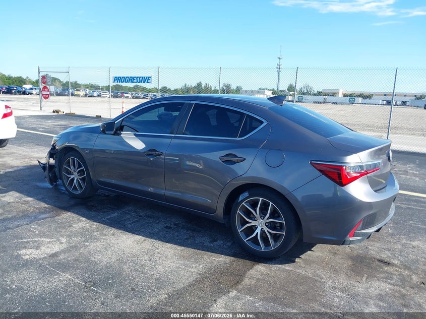 2021 Acura Ilx VIN 19UDE2F72MA007004 IAAI salvage auction — LEFT FRONT, Rebuildable (Florida), sold $7,150 on 2026-08-06 (photo 3)