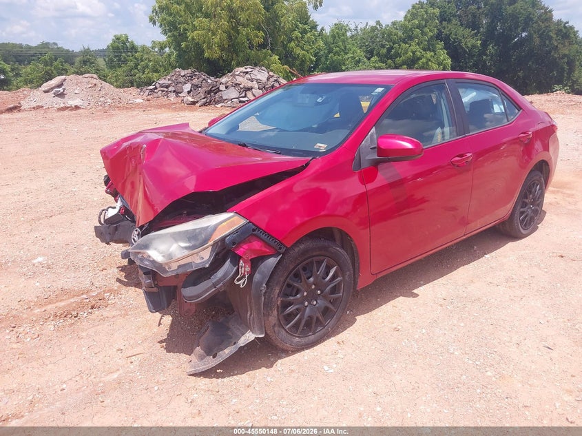 2016 Toyota Corolla VIN 5YFBURHE4GP444077 IAAI salvage auction — FRONT END, Salvage (Missouri), sold $675 on 2026-07-31 (photo 2)