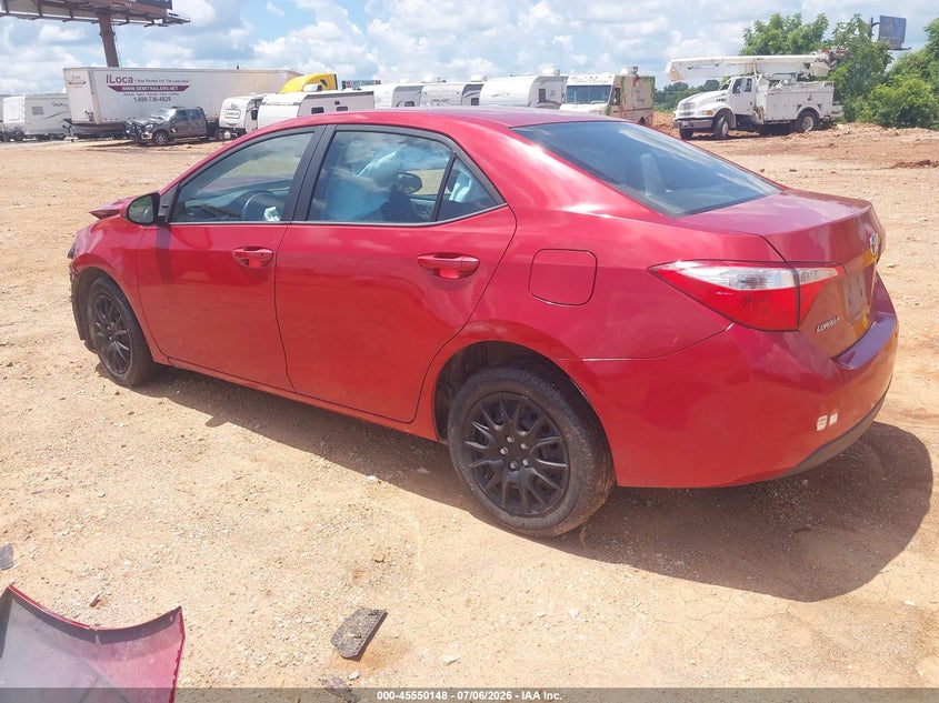 2016 Toyota Corolla VIN 5YFBURHE4GP444077 IAAI salvage auction — FRONT END, Salvage (Missouri), sold $675 on 2026-07-31 (photo 3)