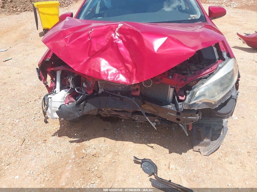 2016 Toyota Corolla VIN 5YFBURHE4GP444077 IAAI salvage auction — FRONT END, Salvage (Missouri), sold $675 on 2026-07-31 (photo 6)