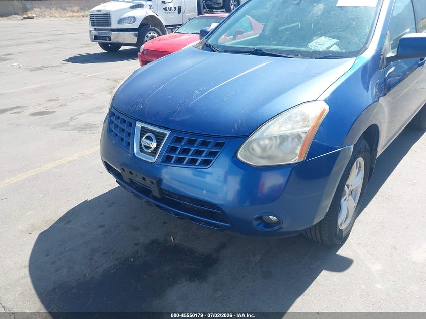 2008 Nissan Rogue VIN JN8AS58V38W145347 IAAI salvage auction — NORMAL WEAR, Clear (Utah), sold $275 on 2026-07-09 (photo 6)