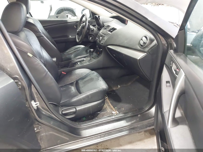 2012 Mazda 3 VIN JM1BL1W85C1659936 IAAI salvage auction — LEFT FRONT, Mv-907A (New York), sold $450 on 2026-07-17 (photo 5)