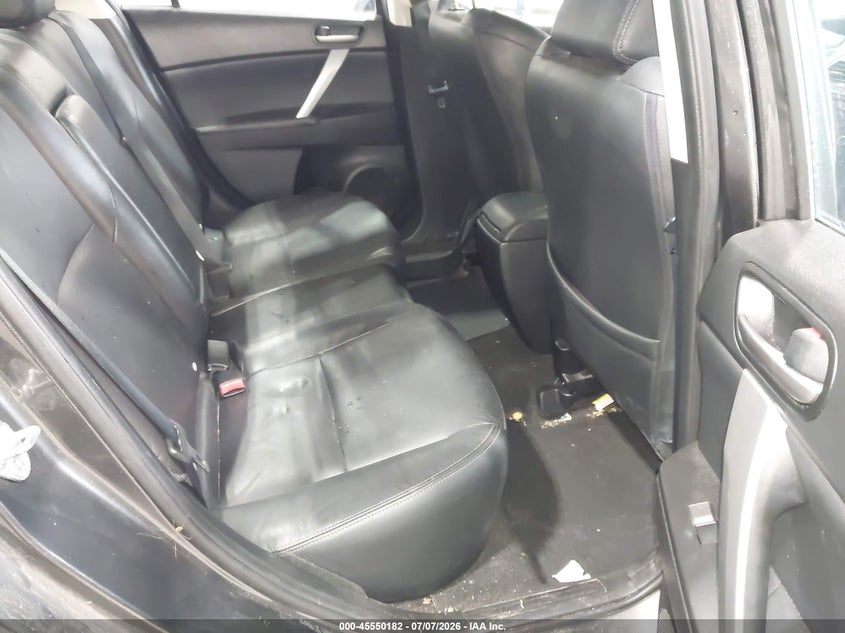 2012 Mazda 3 VIN JM1BL1W85C1659936 IAAI salvage auction — LEFT FRONT, Mv-907A (New York), sold $450 on 2026-07-17 (photo 8)