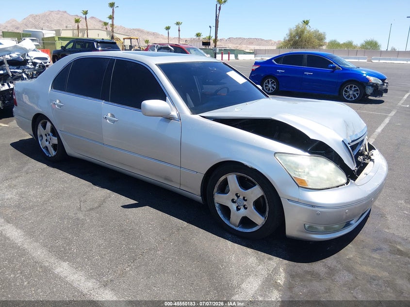 2005 Lexus Ls 430 VIN JTHBN36F255005023 IAAI salvage auction — FRONT END, Salvage (Nevada), sold $25 on 2026-07-24 (photo 1)
