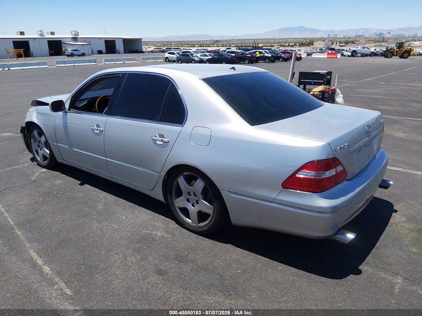 2005 Lexus Ls 430 VIN JTHBN36F255005023 IAAI salvage auction — FRONT END, Salvage (Nevada), sold $25 on 2026-07-24 (photo 3)
