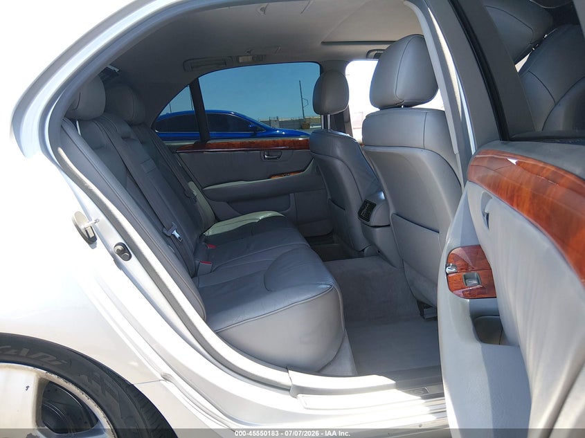 2005 Lexus Ls 430 VIN JTHBN36F255005023 IAAI salvage auction — FRONT END, Salvage (Nevada), sold $25 on 2026-07-24 (photo 8)