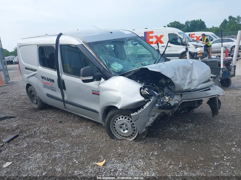 2015 Ram Promaster city VIN ZFBERFBT8F6A40697 IAAI salvage auction — ALL OVER, Salvage (Idaho), sold $250 on 2026-08-17 (photo 1)