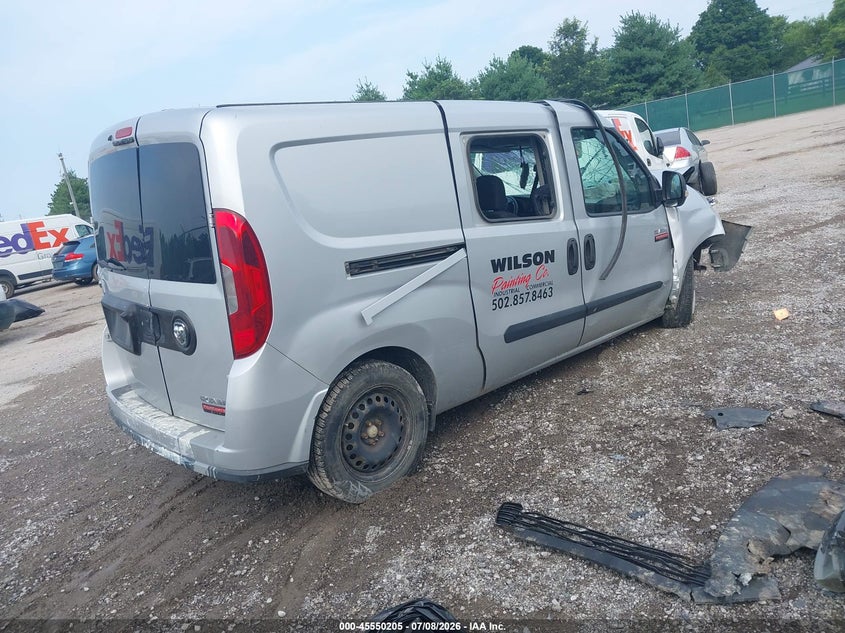 2015 Ram Promaster city VIN ZFBERFBT8F6A40697 IAAI salvage auction — ALL OVER, Salvage (Idaho), sold $250 on 2026-08-17 (photo 4)