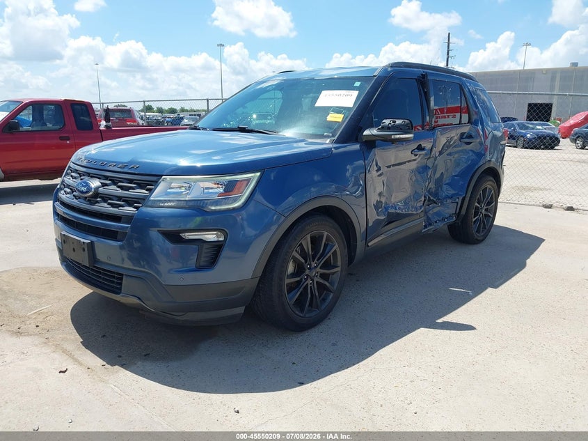 2018 Ford Explorer VIN 1FM5K7D82JGB17205 IAAI salvage auction — LEFT & RIGHT, Salvage (Texas), sold $1,950 on 2026-07-23 (photo 2)