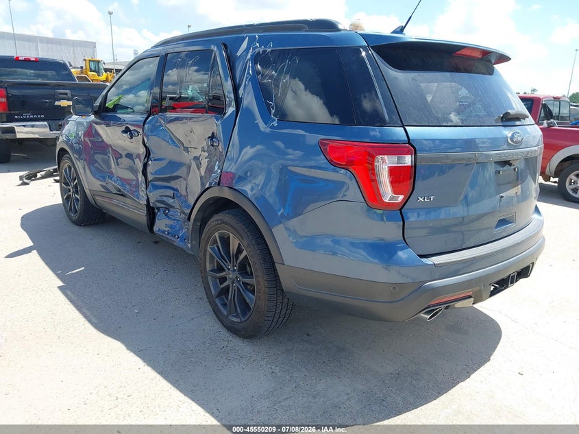 2018 Ford Explorer VIN 1FM5K7D82JGB17205 IAAI salvage auction — LEFT & RIGHT, Salvage (Texas), sold $1,950 on 2026-07-23 (photo 3)