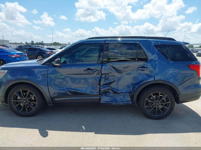 2018 Ford Explorer VIN 1FM5K7D82JGB17205 IAAI salvage auction — SIDE, Salvage (Texas), sold $1,950 on 2026-07-22 (photo 6)