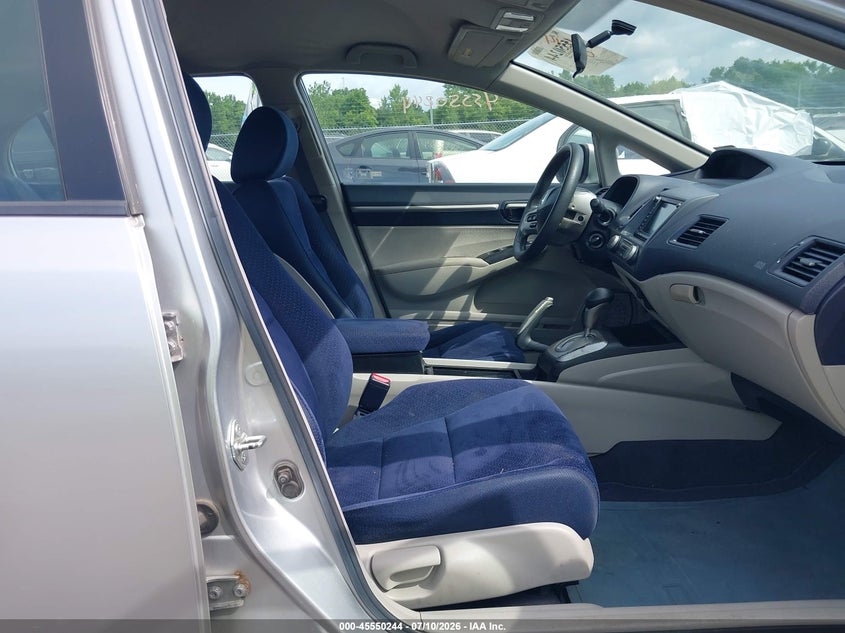 2008 Honda Civic hybrid VIN JHMFA362X8S009675 IAAI salvage auction — NORMAL WEAR, Clear (Connecticut), sold $350 on 2026-07-16 (photo 5)