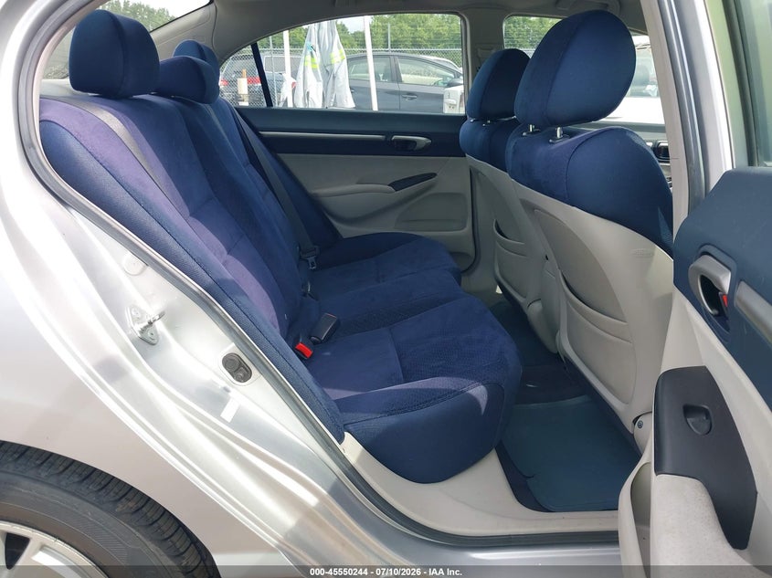 2008 Honda Civic hybrid VIN JHMFA362X8S009675 IAAI salvage auction — NORMAL WEAR, Clear (Connecticut), sold $350 on 2026-07-16 (photo 8)